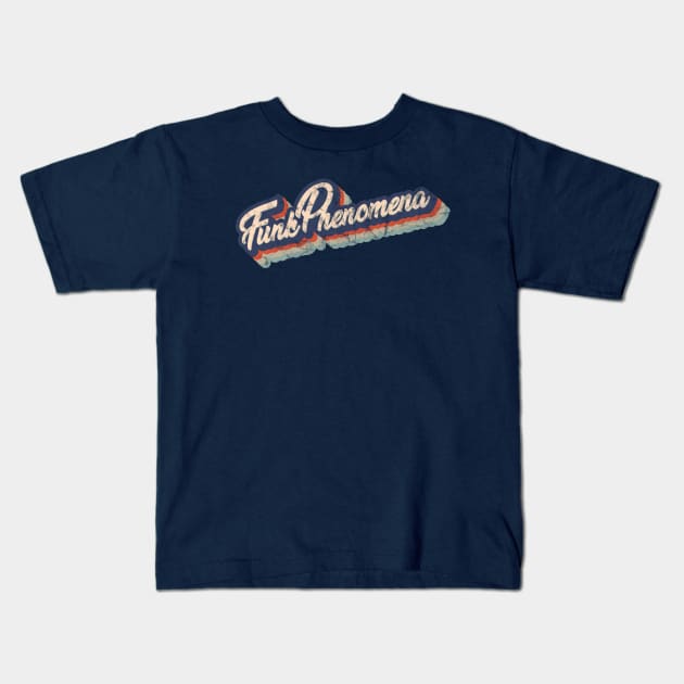 Funk Phenomena Kids T-Shirt by modernistdesign